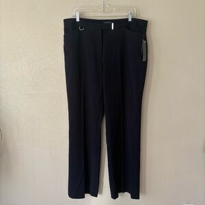 Jones New York Signature Navy Blue Stretch Pants Size 16